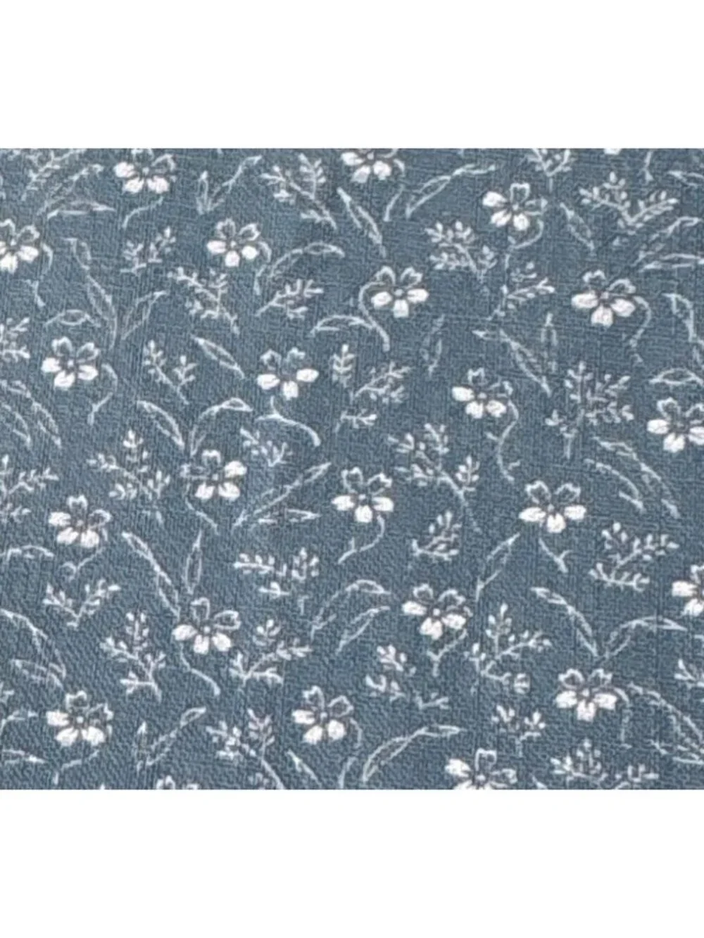 Floral Blue Cotton Fat Quarter Fabric 18
